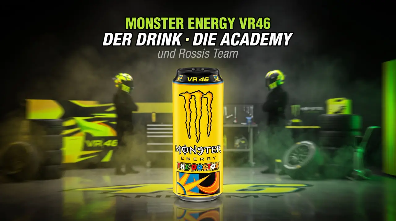 Monster Energy VR46, Signature-Drink, Akademie und Pertamina Enduro VR46 Racing Team